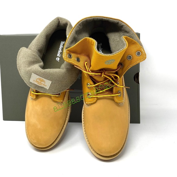 Timberland Courma Roll Top Boot Wheat Nubuck k/W - Picture 5 of 16
